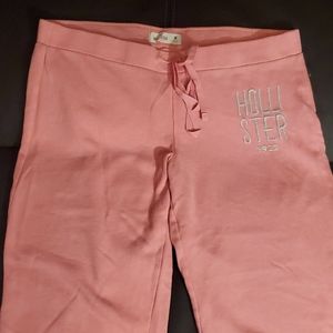 Pink Hollister Sweatpants